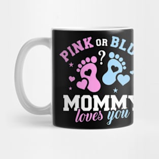 Gender reveal mommy mom Mug